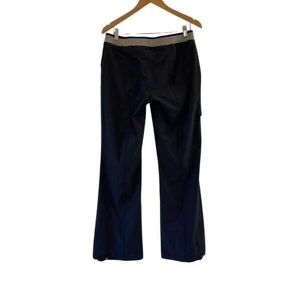 Free People Movement Cascade Flare Pants Medium Muted Beige NWOT Cargo Stretch - Picture 8 of 10